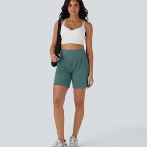 HALARA SOFTLY ZERO AIRY SUPER HIGH WAISTED 2 IN 1 COOL TOUCH YOGA SHORTS